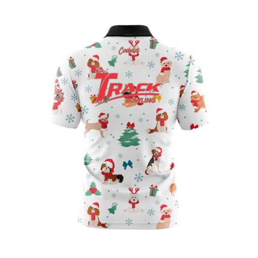 Track Happy Howlidays Fast Track CoolWick Bowling Jersey - Image 2