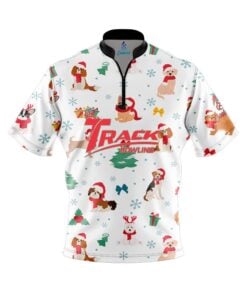 Track Happy Howlidays Fast Track CoolWick Bowling Jersey