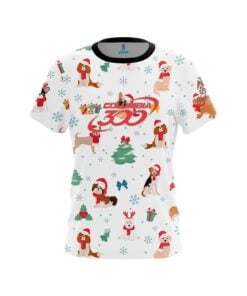 Columbia 300 Happy Howlidays CoolWick Bowling Jersey