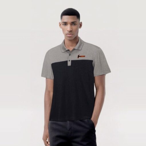 Hammer Coolwick Men's Fine Pique Blend Blocked Bowling Polo - Image 3