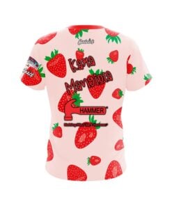Alternative view of Hammer Kara Mangiola Strawberry Splash CoolWick Bowling Jersey