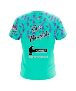 Alternative view of Hammer Kara Mangiola Suicide Prevention Ribbons CoolWick Bowling Jersey