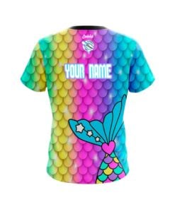 Alternative view of 12Bagger Mermaid CoolWick Bowling Jersey