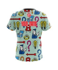 Alternative view of 12Bagger Pass Go CoolWick Bowling Jersey