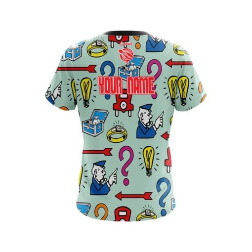 12Bagger Pass Go CoolWick Bowling Jersey - Image 2