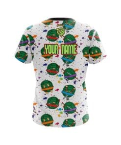 Alternative view of 12Bagger Turtle Power CoolWick Bowling Jersey