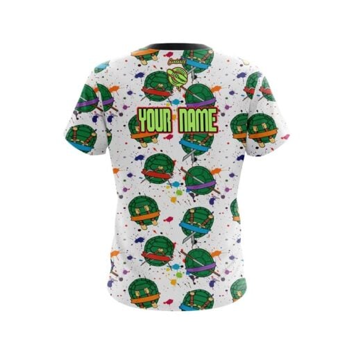 12Bagger Turtle Power CoolWick Bowling Jersey - Image 2