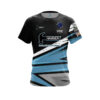 Hammer Alec Keplinger Cyan Sport Grunge CoolWick Bowling Jersey