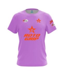 Roto Grip BJ Moore Lavender Tangerine CoolWick Bowling Jersey