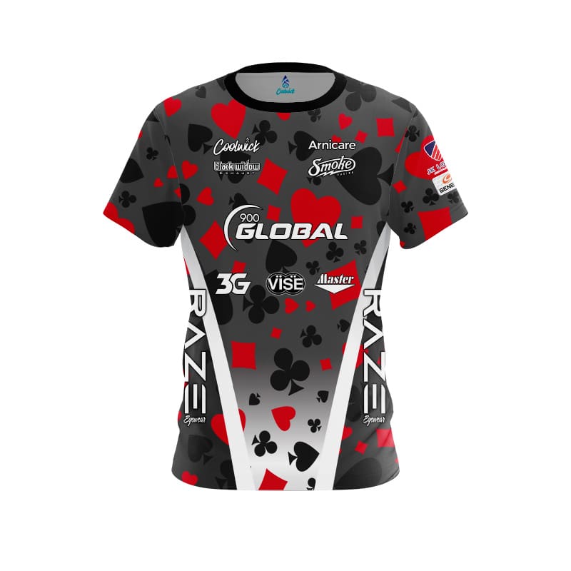 900 Global Sean Rash Blackjack Fade CoolWick Bowling Jersey
