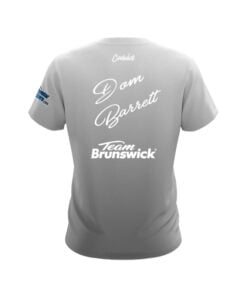 Alternative view of Brunswick Dom Barrett Grey Union Jack CoolWick Bowling Jersey
