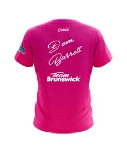 Alternative view of Brunswick Dom Barrett Pink Union Jack CoolWick Bowling Jersey