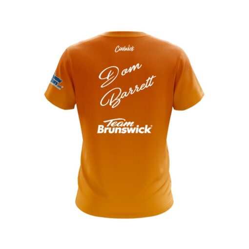 Brunswick Dom Barrett Sunset Union Jack CoolWick Bowling Jersey - Image 2