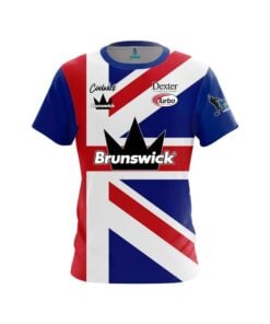 Brunswick Dom Barrett Union Jack CoolWick Bowling Jersey