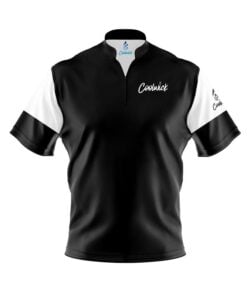 CoolWick Elite GB Black Sash Zip Jersey