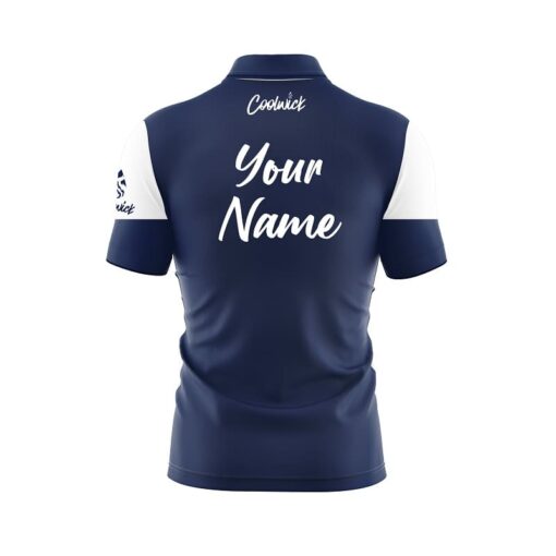 CoolWick Elite GB Navy Sash Zip Jersey - Image 2
