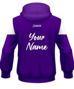 Alternative view of CoolWick Elite GB Purple Hoodie