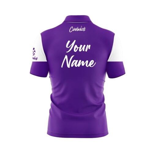 CoolWick Elite GB Purple Sash Zip Jersey - Image 2