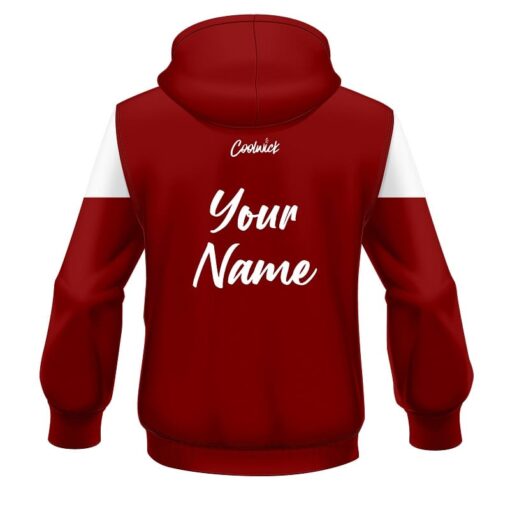 CoolWick Elite GB Red Hoodie - Image 2
