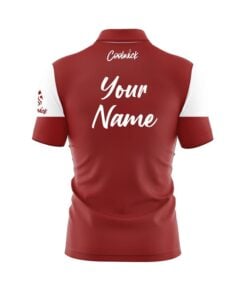 Alternative view of CoolWick Elite GB Red Sash Zip Jersey