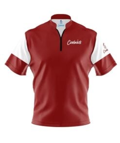 CoolWick Elite GB Red Sash Zip Jersey