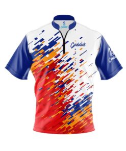CoolWick Elite Metro Sash Zip Jersey