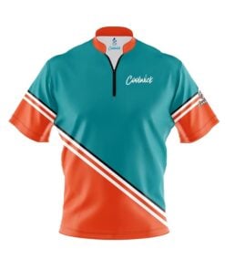 CoolWick Elite Fins Sash Zip Jersey