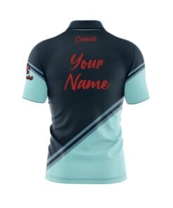 Alternative view of CoolWick Elite Sea Sash Zip Jersey