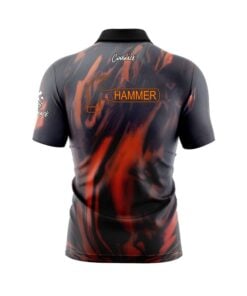 Alternative view of Hammer Black Widow 3.0  Quick Ship CoolWick Sash Zip Bowling Jersey