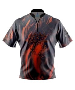 Hammer Black Widow 3.0  Quick Ship CoolWick Sash Zip Bowling Jersey