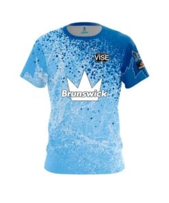Brunswick Graham Fach Ice Splatter CoolWick Bowling Jersey