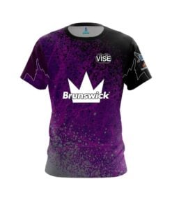 Brunswick Graham Fach Purple People Eater CoolWick Bowling Jersey