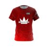 Brunswick Graham Fach Red Scale Splatter CoolWick Bowling Jersey