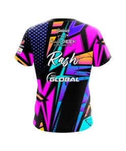 Alternative view of 900 Global Sean Rash Halftone Splatter CoolWick Bowling Jersey