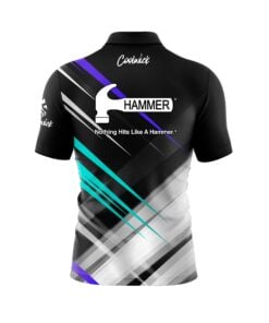 Alternative view of Hammer NFS Quick Ship CoolWick Sash Zip Bowling Jersey