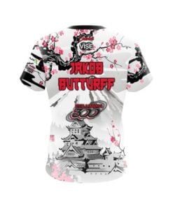 Alternative view of Columbia 300 Jakob Butturff Japanese Temple CoolWick Bowling Jersey