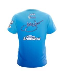 Alternative view of Brunswick Jason Sterner Blue Morning Sky CoolWick Bowling Jersey