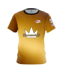 Brunswick Jason Sterner Golden CoolWick Bowling Jersey