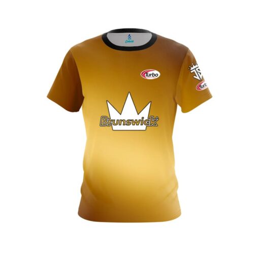 Brunswick Jason Sterner Golden CoolWick Bowling Jersey