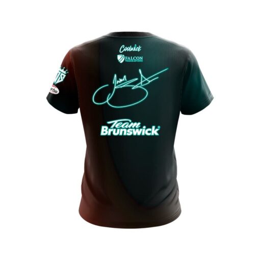 Brunswick Jason Sterner Iron Oxide CoolWick Bowling Jersey - Image 2
