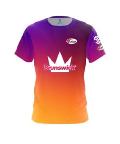 Brunswick Jason Sterner Metallic Sunset CoolWick Bowling Jersey