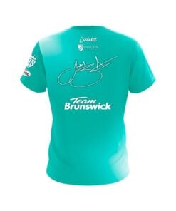Alternative view of Brunswick Jason Sterner Seafoam CoolWick Bowling Jersey