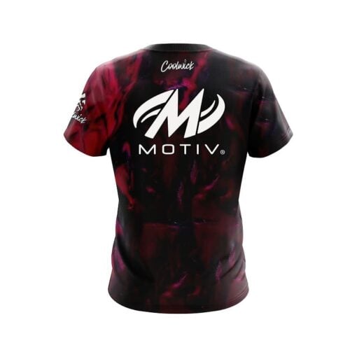 Motiv Crimson Jackal CoolWick Bowling Jersey - Image 2