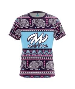 Motiv Kelly Gaines Elephant Circus CoolWick Bowling Jersey