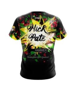 Alternative view of Hammer Nick Pate Multicolor Triangle Blast CoolWick Bowling Jersey