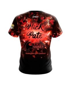 Alternative view of Hammer Nick Pate Red Triangle Blast CoolWick Bowling Jersey