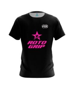 Roto Grip Ethan Fiore Plain Black Pink CoolWick Bowling Jersey