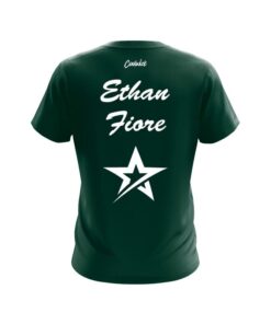 Alternative view of Roto Grip Ethan Fiore Plain Emerald Green CoolWick Bowling Jersey