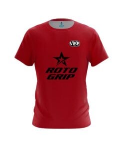 Roto Grip Ethan Fiore Plain Red CoolWick Bowling Jersey