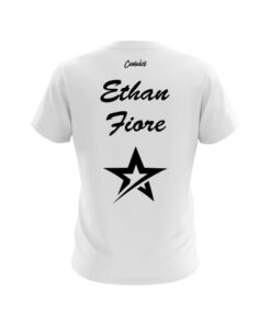 Alternative view of Roto Grip Ethan Fiore Plain White CoolWick Bowling Jersey